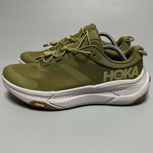 Hoka One One - Olive Green and White